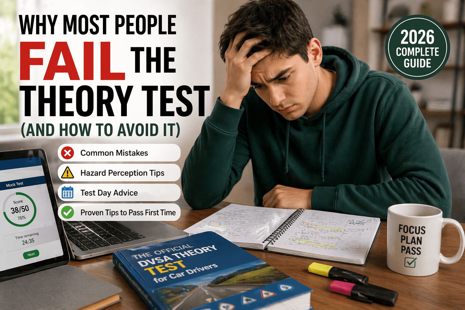🚫Why Most People Fail the UK Theory Test (2026) + How to Pass
